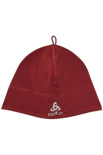 Odlo Polyknit Warm Eco Bonnet, Rouge, Taille Unique Mixte