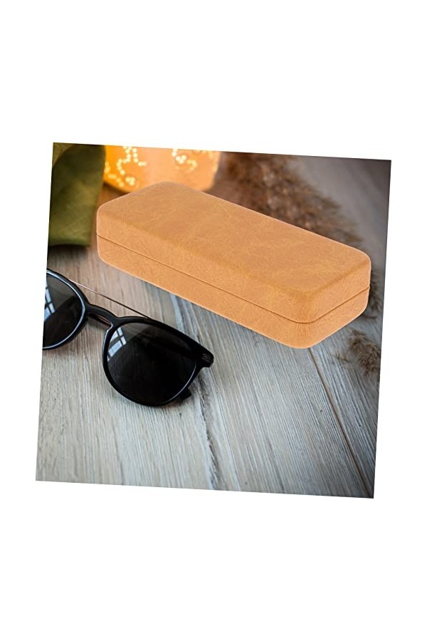 DIXII 2 pcs boîte Vintage Lunettes Spectacle Stockage De Lunettes Dur Lecture Léger Cas Femmes Lunettes Titulaire Aléatoire L