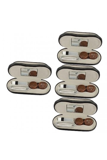 Cabilock 3 Ensembles Étui À Lunettes À Double Usage Trousse De Voyage Boîte De Rangement Multifonctionnelle Lunettes De Solei