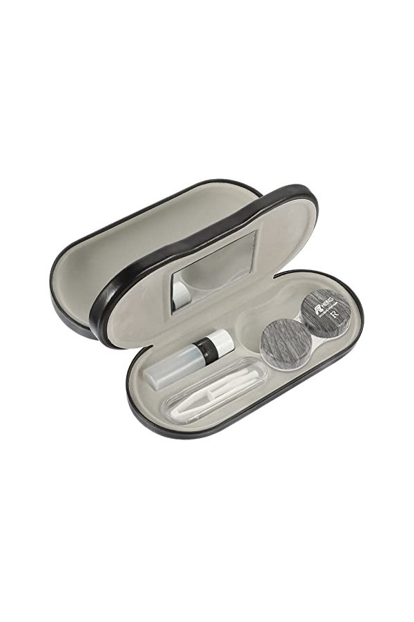 Cabilock 3 Ensembles Étui À Lunettes À Double Usage Trousse De Voyage Boîte De Rangement Multifonctionnelle Lunettes De Solei