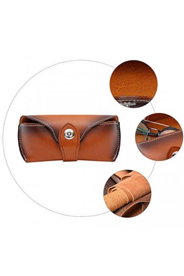 Étui à Lunettes En Cuir Au Tannage Végétal Rangement De Lunettes De Soleil Étui Multi Lunettes De Soleil Mignon Enfant Cuir I