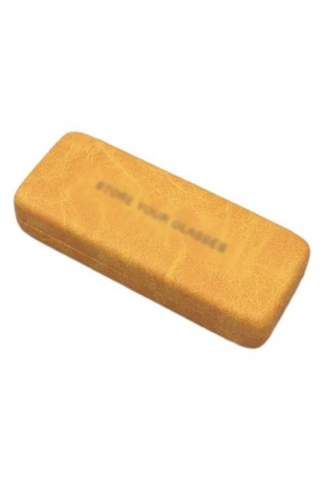 SayfuR WXYNHHD 1PC Portable unisexe en cuir lunettes lunettes étui étanche dur lunettes lecture verre boîtes lunettes Color 