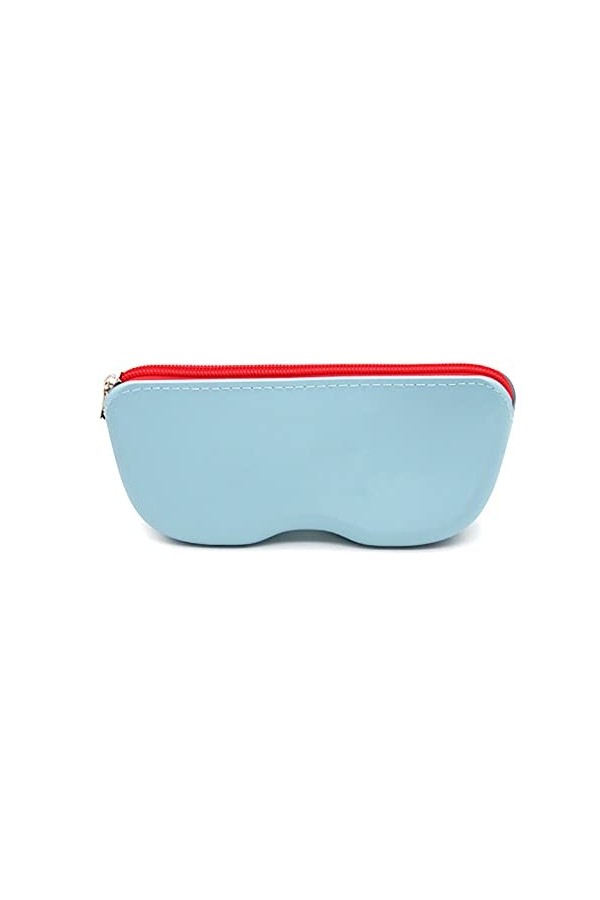 Générique Étui À Lunettes Silicone Zip Étui À Lunettes Stockage Sac Étanche Sac Petit Stockage Étui À Lunettes Anti-poussière