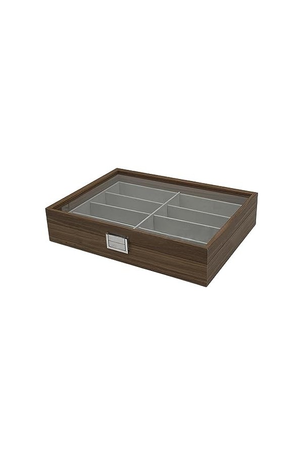 harayaa 8 Grilles Lunettes Présentoir à Bijoux Lunettes Organisateur pour Femmes Hommes