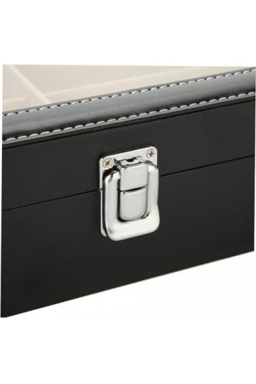 funchic étui de rangement pour lunettes en simili cuir de qualitéérieure – Bote de rangement pour lunettes de soleil avec gri