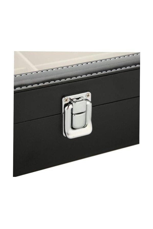 funchic étui de rangement pour lunettes en simili cuir de qualitéérieure – Bote de rangement pour lunettes de soleil avec gri