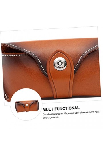 Gatuida à Lunettes En Cuir Au Tannage Végétal Lunettes De Soleil En Cuir Rangement De Lunettes De Soleil Lunettes De Mode Mul