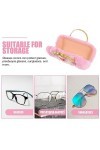 GALPADA 5 Pièces Étui À Lunettes Portable Pour Enfants Étui À Lunettes Étui À Lunettes Étuis À Lunettes Pour Femmes Sac De Ra