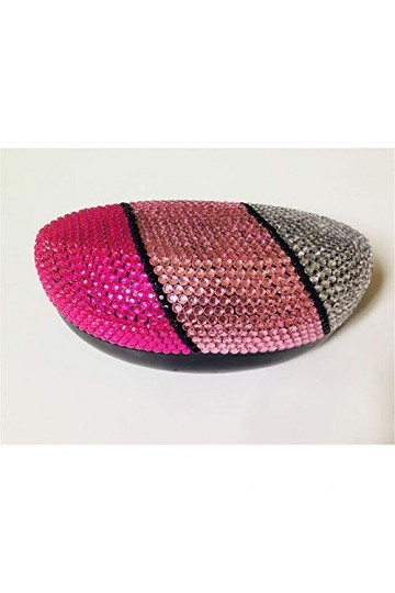 QLSGFBDIM Étui à lunettes pour sac à crayons Boîte à lunettes en diamant à la main à la mode étui à lunettes de soleil de gra