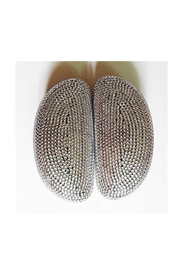 QLSGFBDIM Étui à lunettes pour sac à crayons Boîte à lunettes en diamant à la main à la mode étui à lunettes de soleil de gra