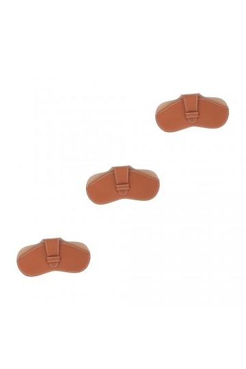 SOIMISS 3 Pièces Sac À Lunettes Pochette À Lunettes Souple Sac À Lunettes En Plein Air Pochette À Lunettes Souple Étui À Lune