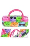 ABOOFAN 5 Pièces Boîte À Lunettes Portable Créative Pour Enfants De Rangement De Lunettes Lunettes Pour Femmes Espejuelos Par