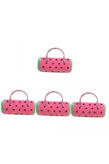 SOIMISS 4 Pièces À Lunettes Portable Porte-Lunettes De Voyage À Lunettes De Soleil En Pu À Lunettes À Coque Rigide De Rangeme