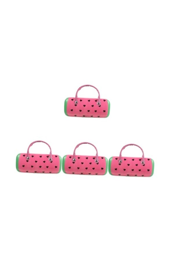 SOIMISS 4 Pièces À Lunettes Portable Porte-Lunettes De Voyage À Lunettes De Soleil En Pu À Lunettes À Coque Rigide De Rangeme