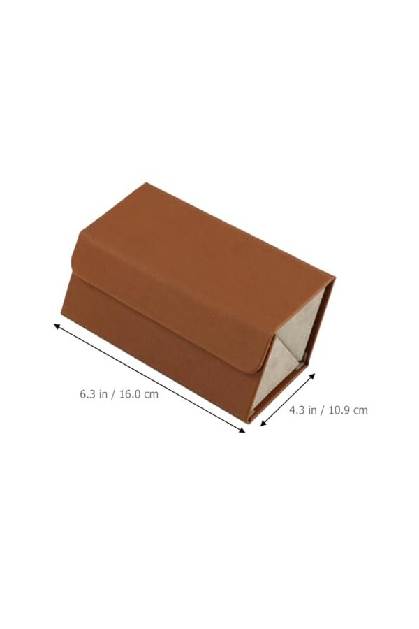 Cabilock Organisateur De Lunettes De Soleil 5 Pièces Avec 2 Fentes Étui À Lunettes De Voyage Mallette De Rangement Portable P