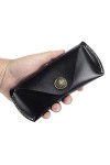 Étui À Lunettes Etui à lunettes en cuir Etui Portable Etui de protection léger La plupart des lunettes et lunettes de soleil 