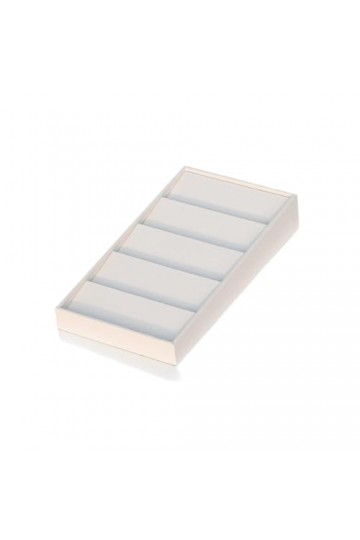 HEXEH Support à lunettes Cuir daffichage biseauté en cuir rack porte-plateau lunettes de soleil lunettes de lunettes Porte-L