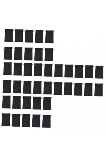 ifundom 100 Pièces Poche à Cordon Pour Lunettes De Soleil Pochettes De Rangement à Cordons Sacs De Rangement Pour Lunettes Ma