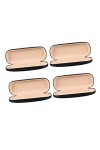 GLSTOY 2 Sets 4Pcs Lecture Portable Random Eyeglasses Metal Men Shell Container Étudiants Lunettes Dur Et Lunettes De Soleil 