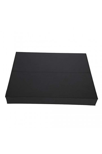 Étui de rangement confortable pour lunettes, doublure souple en cuir PU écologique pratique, boîte daffichage de lunettes, d