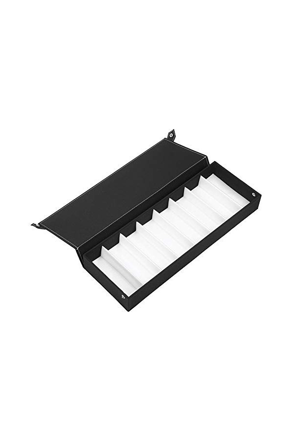 Cadeaux de mai Boîte de rangement de lunettes de soleil de conteneur daffichage de bijoux, boîte demballage de lunettes étu