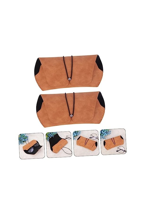 SOIMISS 10 Pcs Lunettes De Soleil Boîte De Rangement Rétro Lunettes Voyage À Lunettes De Soleil À Lunettes Pour Hommes Lunett