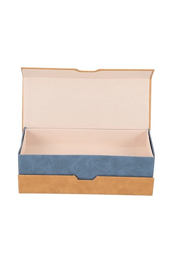 KALLORY 5 Pièces Double Usage À Lunettes Homme Lunettes De Soleil Dur À Lunettes Pour Femmes Voyage Valises À Lunettes À Lune