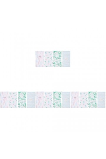 STOBOK 16 Pièces Sac à Lunettes Étui à Étui à Lunettes En Cuir Sacs De Lunettes De Soleil En Pu Décor Rétro Simple Manquer Fi