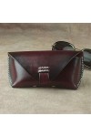 Étui À Lunettes Etui à lunettes en cuir vintage Etui à lunettes Etui de protection portable La plupart des lunettes et lunett