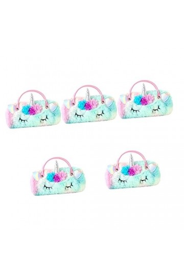 SOIMISS 5 Pièces Portable Sac À Lunettes Étui À Lunettes Avec Poignée Lunettes Organisateur De Stockage Étui Rigide Pour Lune