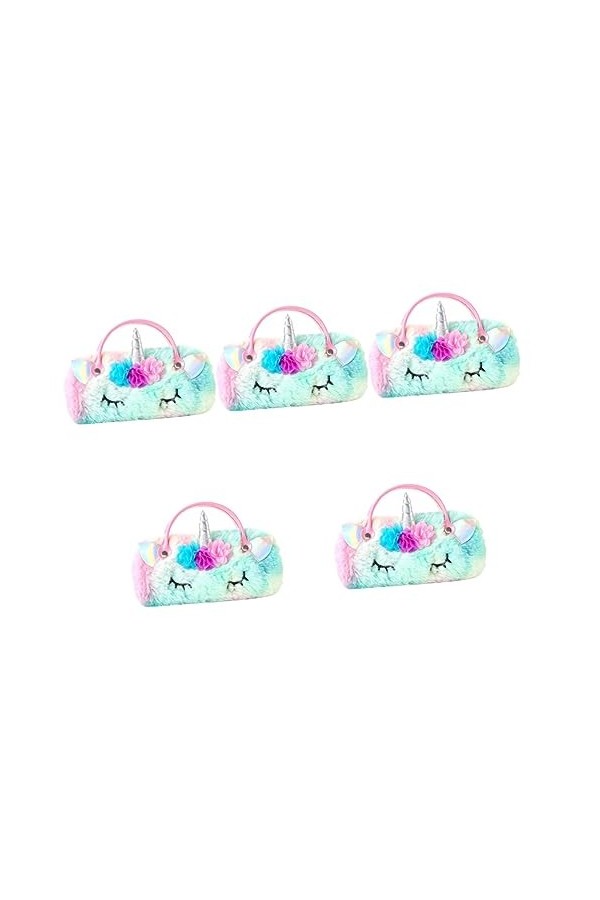 SOIMISS 5 Pièces Portable Sac À Lunettes Étui À Lunettes Avec Poignée Lunettes Organisateur De Stockage Étui Rigide Pour Lune