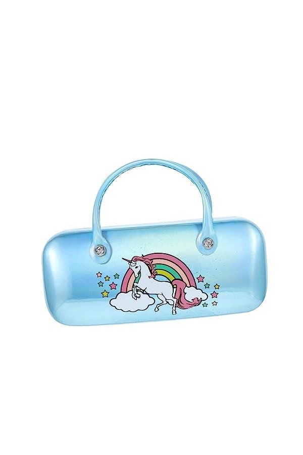 STOBOK 5 Pièces Étui À Lunettes Lunettes De Maquillage Boîte De Rangement Portable Étui À Lunettes De Soleil PU Étui À Lunett