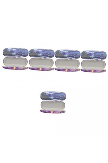 SOIMISS Lunettes Rétro Lunettes Vintage 10 Pcs Peinture À LHuile À Lunettes En Cuir Étudiant Vintage Lunettes Dextérieur Lu