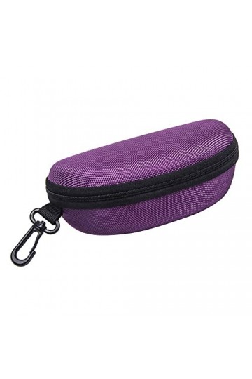 SayfuR WXYNHHD étui à lunettes de soleil portable protecteur de lunettes coque de lunettes à fermeture éclair légère avec mou
