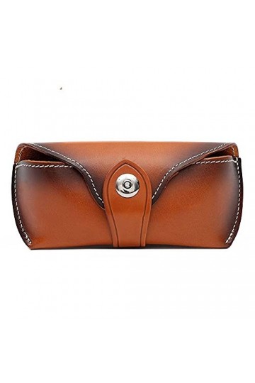 ZKYUCHUN étui à lunettes Légumes Tanned PU Verres à la main Case Verres rétro Sac à lunettes de soleil multifonctionnelles Sa