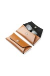 DELMON VARONE - Etui à lunette personnalisable en cuir - Etuis à lunettes pour femme et homme - Case souple pour lunette de s