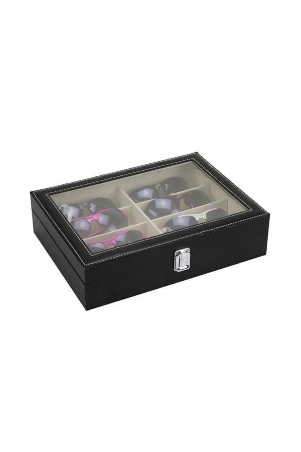 Holibanna 8 Étui à Lunettes Organisateur De Lunettes Vitrine De Lunettes De Soleil Étuis à Lunettes Femme Lunettes De Soleil 