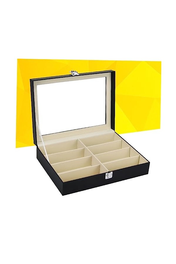 Holibanna 8 Étui à Lunettes Organisateur De Lunettes Vitrine De Lunettes De Soleil Étuis à Lunettes Femme Lunettes De Soleil 