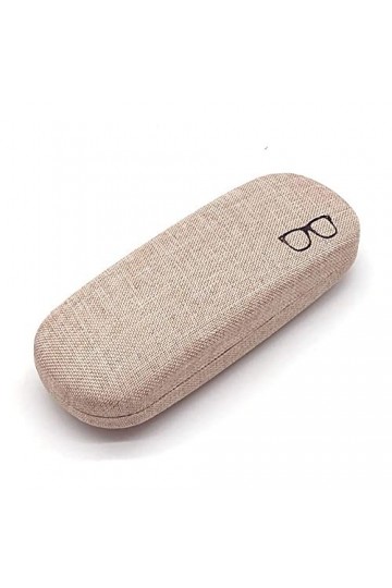 SayfuR WXYNHHD étui à lunettes coque dure lin tissus étuis à lunettes couverture de protection for hommes femmes lunettes de 