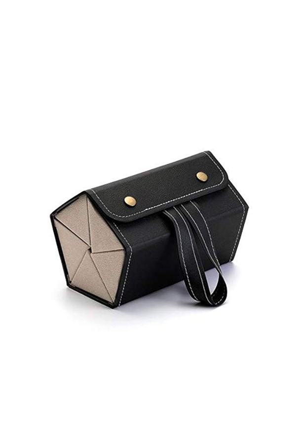 Étuis à lunettes, étui à lunettes de soleil, boîte de rangement en cuir PU for lunettes, boîte de protection for lunettes de 