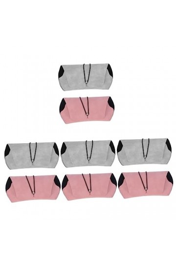 SOIMISS 8 Pcs Boîte De Rangement De Lunettes De Soleil À Lunettes En Cuir Lunettes De Soleil Pour Sur Lunettes Pour Femmes Ho