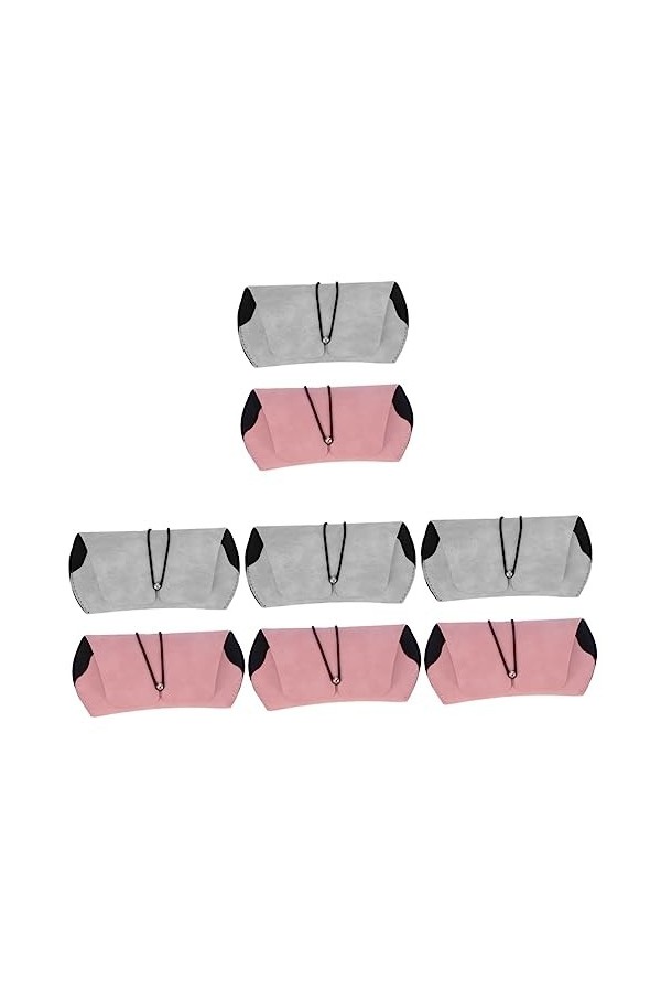 SOIMISS 8 Pcs Boîte De Rangement De Lunettes De Soleil À Lunettes En Cuir Lunettes De Soleil Pour Sur Lunettes Pour Femmes Ho