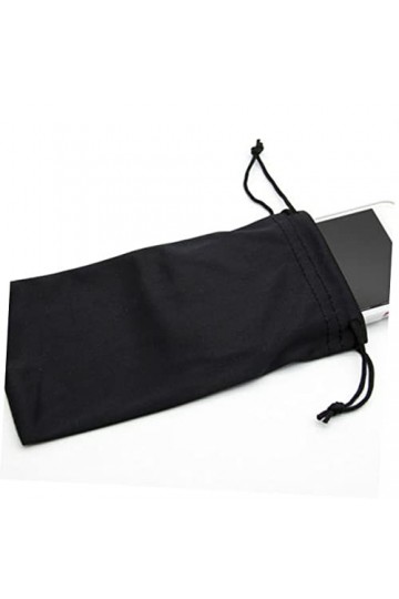 INOOMP 125 Pièces Poche à Cordon Pour Lunettes De Soleil Petite Pochette à Cordon Pour Bijoux Étui Protecteur De Lunettes Sac