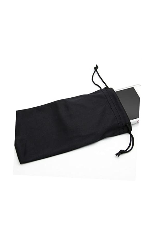 INOOMP 125 Pièces Poche à Cordon Pour Lunettes De Soleil Petite Pochette à Cordon Pour Bijoux Étui Protecteur De Lunettes Sac