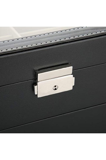 Ausla Étui pour lunettes, organisateur de lunettes en tissu non tissé de haute qualité sélectionné fait à la main en métal de