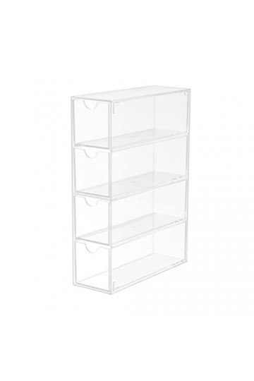 ARTSIM Acrylique étui à lunettes de soleil maquillage porte-pinceau bijoux boîte de rangement lunettes de soleil présentoir 4