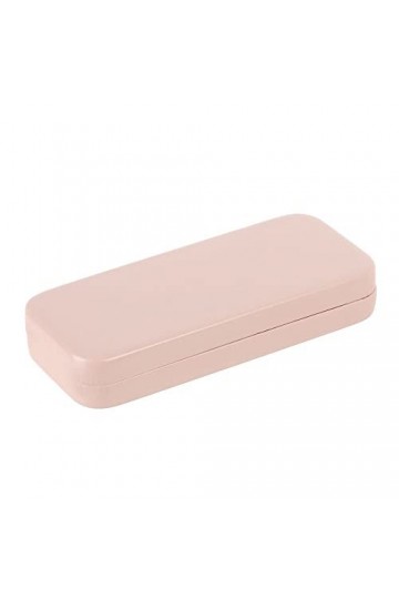 SayfuR WXYNHHD Boîte à lunettes en métal compressif anti-chute de couleur unie Boîte en fer blanc Étui de rangement for lunet