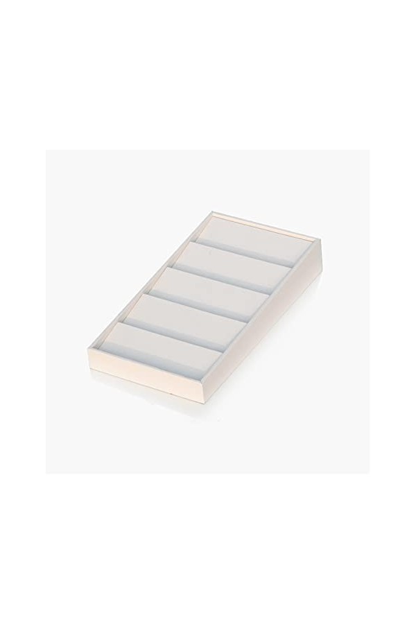 liushop Présentoir De Lunettes Porte Cuir daffichage biseauté en Cuir Rack Porte-Plateau Lunettes de Soleil Lunettes de Lune