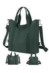 LIVACASA Sac a Main Femme, 13.4 Inch A4 Hydrofuge 2 en 1 Sac Cabas et Sacs Bandoulière,Multifonctionnel de Grande Capacité To