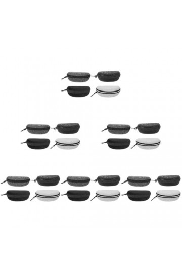 HEMOTON 24 Pièces Sac Étui à Lunettes Un Verre Lunettes De Soleil Noires Pour Femmes Lunettes De Soleil Pour Lunettes Pour Fe